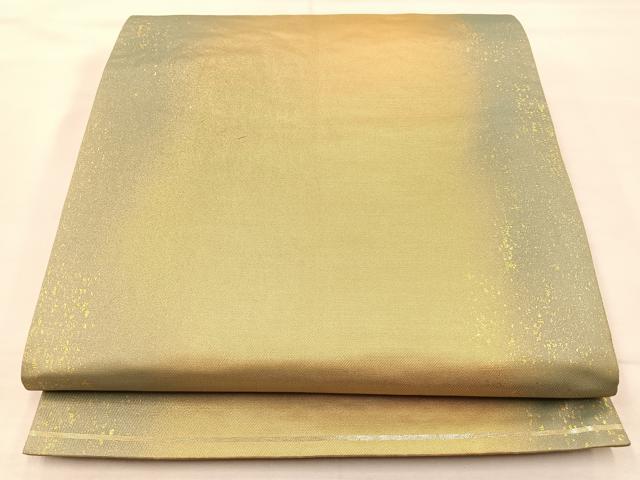 平和屋着物◎六通柄袋帯 霞文 金彩 正絹 逸品 BAAM4894if