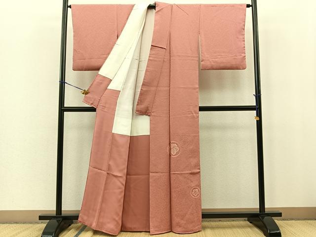 平和屋着物■豪華色留袖 桐の葉 正絹 逸品 BAAM5559yt