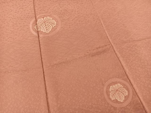 平和屋着物■豪華色留袖 桐の葉 正絹 逸品 BAAM5559yt