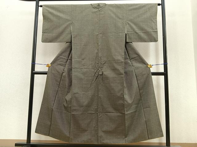 平和屋着物●本場大島紬 7マルキ 正絹 逸品 BAAM6179pk