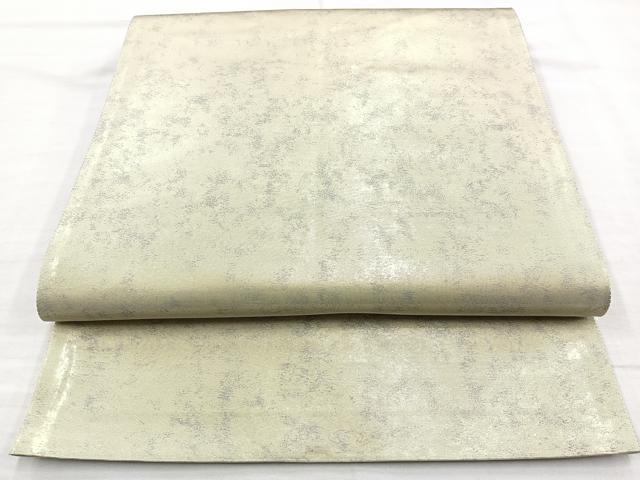 平和屋着物◎六通柄袋帯 引箔 正絹 逸品 BAAM6591cm