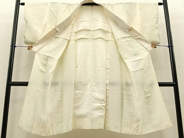 平和屋着物■上質な長襦袢 無双仕立て 舞花文 正絹 逸品 BAAN1351ow