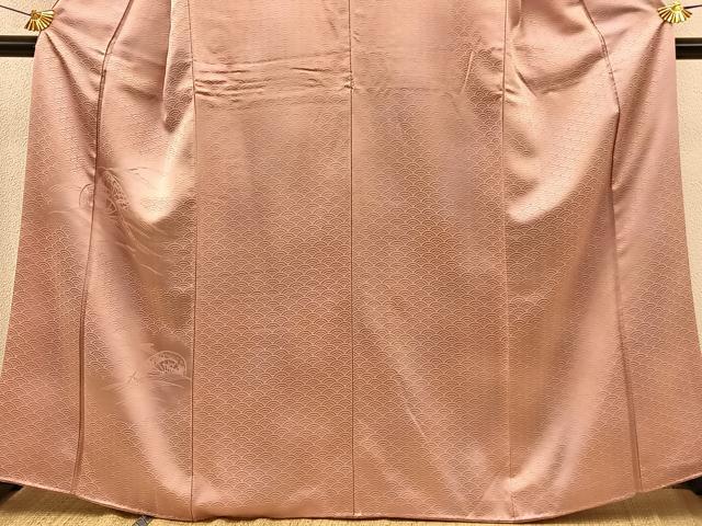 平和屋着物■色留訪問着 片輪車 暈し染め 正絹 逸品 BAAN6385hv