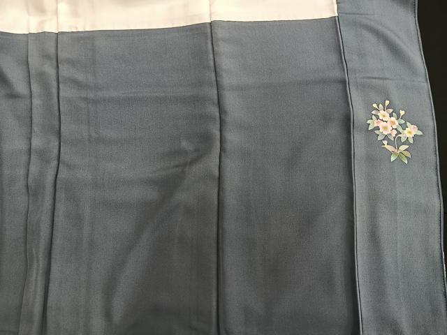 平和屋着物■訪問着 作家物 花鳥文 正絹 逸品 BAAO0171ev