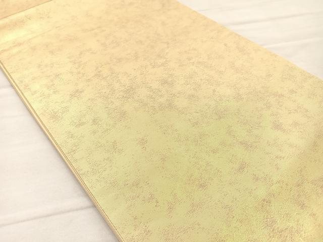 平和屋着物◎六通柄袋帯 霞文 引箔 正絹 逸品 BAAO3477if
