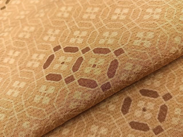 平和屋着物■上質な小紋 幾何学吉祥文 正絹 逸品 BAAQ3157sa