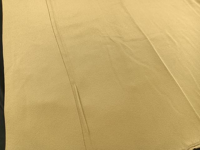 平和屋着物■上質な色無地 木蘭色 正絹 逸品 BAAQ5218gt