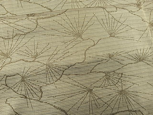 平和屋着物■上質なお召 松 正絹 逸品 BAAQ7071if