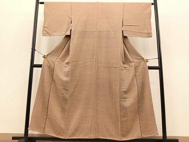 平和屋着物■上質な小紋 芝草文 高島屋扱い 正絹 逸品 BAAQ7369hv