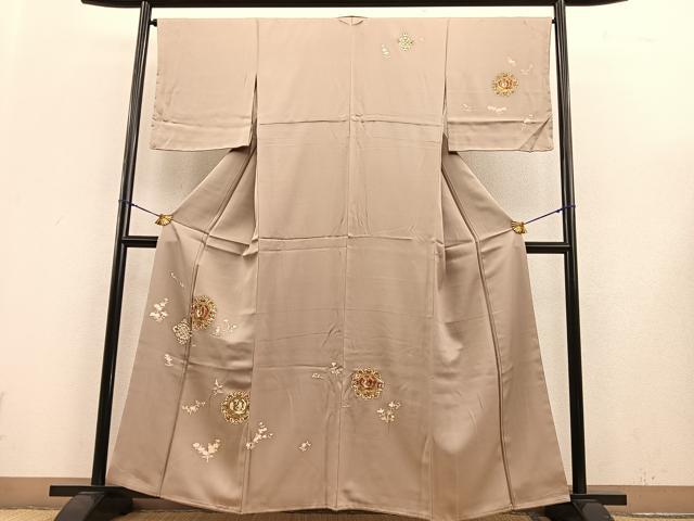 平和屋着物■訪問着 鳳凰花文 金彩 正絹 逸品 BAAQ7398hv