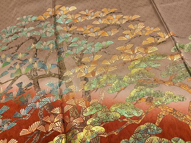 平和屋着物■豪華色留袖 作家物 兼六園 暈し染め 金銀彩 正絹 逸品 BAAQ7622ev