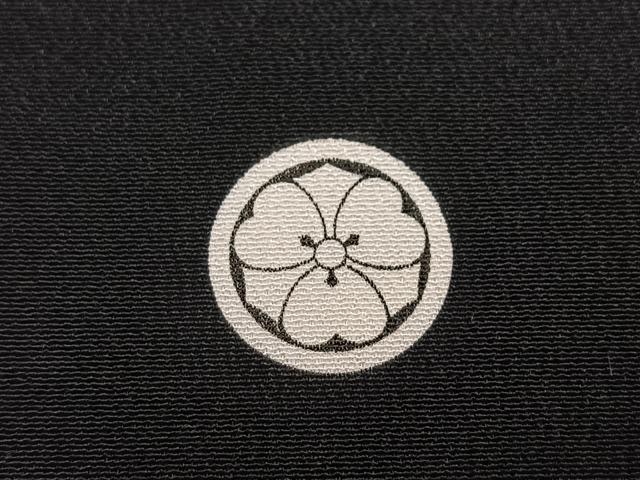 平和屋着物■豪華黒留袖 檜扇花鳥文 金彩 正絹 逸品 BAAR5121ui