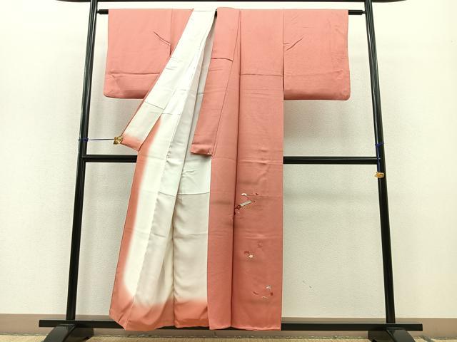 平和屋着物■豪華色留袖 総刺繍 古都 吹き寄せ花文 金糸 正絹 逸品 BAAR6123kg
