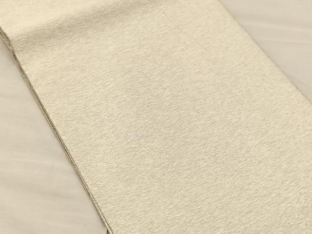 平和屋着物◎全通柄袋帯 霞文 銀糸 正絹 逸品 BAAS1282je