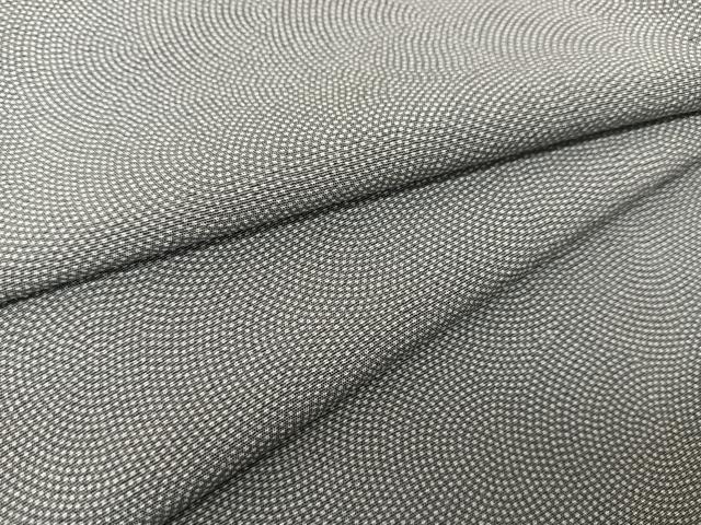 平和屋着物▽江戸小紋 単衣 鮫小紋柄 正絹 逸品 BAAS8034yc
