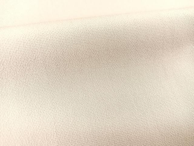 平和屋着物▽上質な色無地 単衣 牡丹鼠色 正絹 逸品 BAAS8183yc