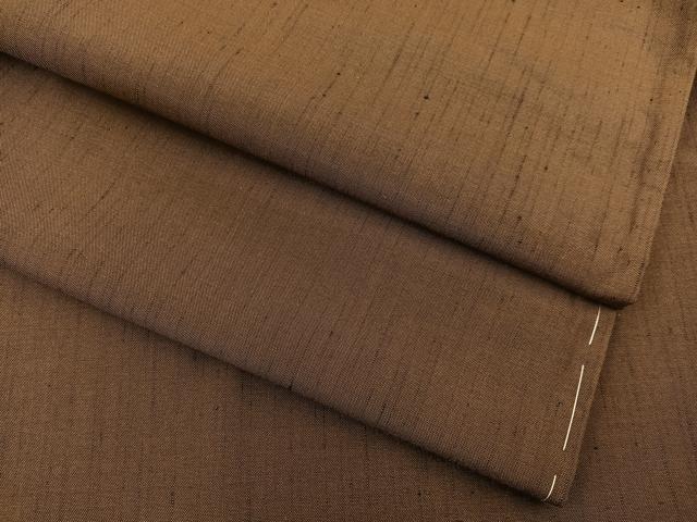 平和屋着物▽男性 紬 単衣 霞文 正絹 逸品 未使用 BAAT1109hv