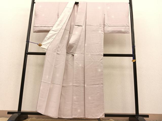 平和屋着物▽上質な小紋 単衣 蛍暈し 正絹 逸品 BAAT1127hv