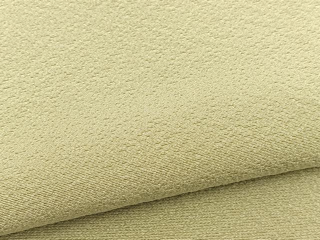 平和屋着物▽上質な色無地 単衣 若葉色 正絹 逸品 BAAT1143hv