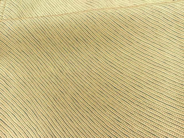 平和屋着物▽上質な小紋 単衣 紗線文 正絹 逸品 BAAT1158hv