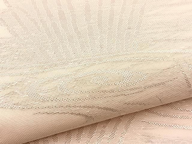 平和屋着物*夏物 六通柄袋帯 流水草葉文 正絹 逸品 BAAT1168hv