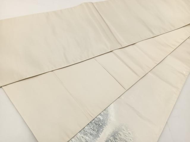 平和屋着物◎太鼓柄袋帯 京名所風景文 金彩 正絹 逸品 BAAT6182ea