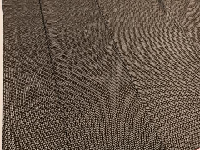平和屋着物●本場大島紬 道行コートセット 100亀甲 正絹 逸品 BAAT6610hv