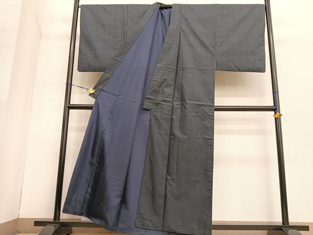 平和屋着物●男性 本場大島紬 アンサンブル 100亀甲 正絹 逸品 BAAT6611hv