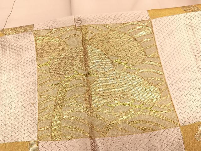 平和屋着物●豪華色留袖 竹屋町刺繍 市松草花文 金銀糸 正絹 逸品 BAAT7239hv