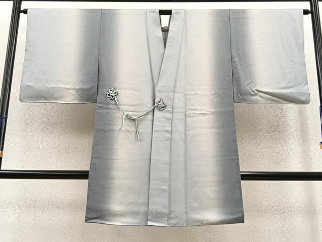 平和屋着物#道中着 ロング丈 暈し染め 正絹 逸品 BAAT8923gt