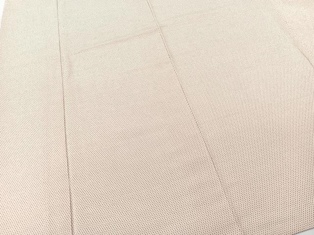 平和屋着物▽本塩沢 単衣 絣文様 正絹 逸品 未使用 BAAT9102yc