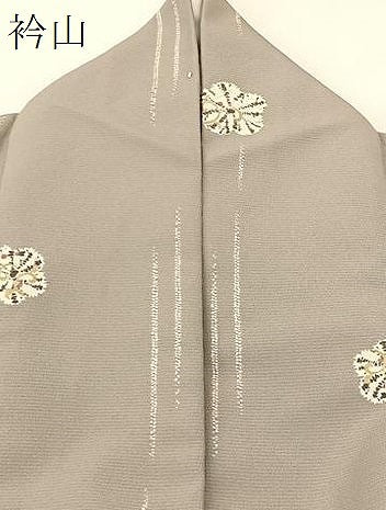 平和屋着物▽小紋 単衣 梅唐草文 洗える着物 BAAT9137yc