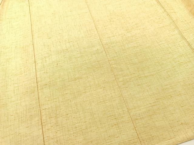 平和屋着物▽上質な紬 単衣 霞文 正絹 逸品 BAAT9146yc