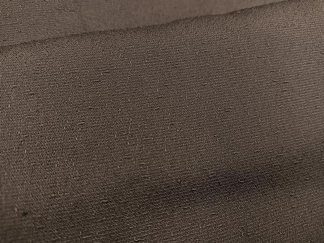 平和屋着物∞男性 長羽織 紬 色無地 樺茶色 正絹 逸品 BAAT9278gt