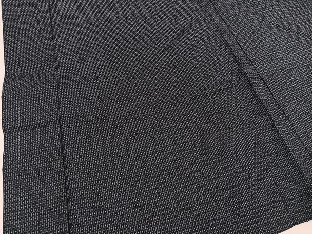平和屋着物∞男性 長羽織 本場大島紬 100亀甲 総詰め 正絹 逸品 BAAU0032gt