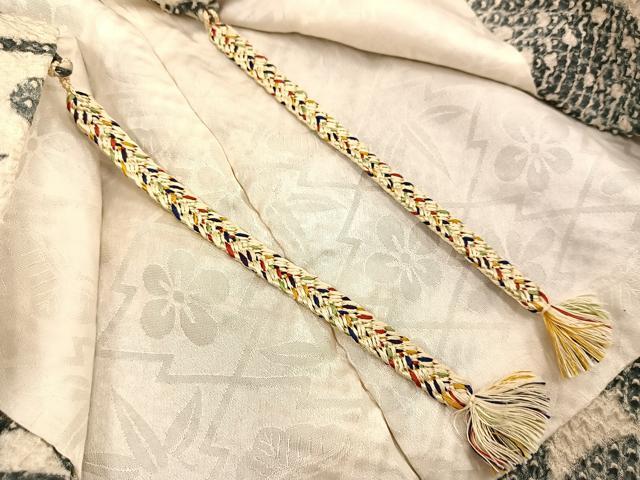 平和屋着物#名門 藤娘きぬたや・総絞り 羽織 草花尽くし 正絹 逸品 BAAU0040gt