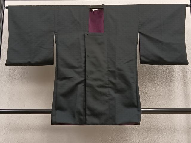 平和屋着物#道行コート リバーシブル 亀甲花文 洗える着物 BAAU0088gt