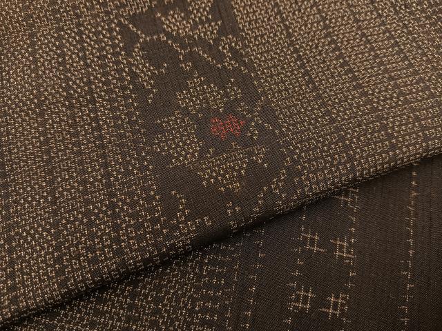 平和屋着物●上質な紬 花間道 正絹 逸品 BAAU0181gt
