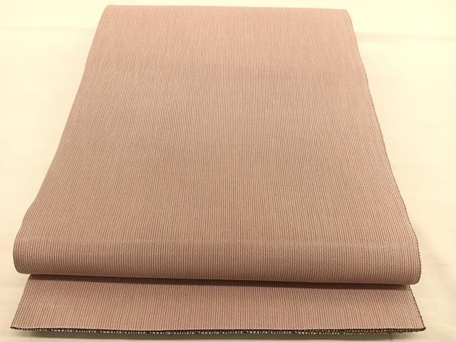 平和屋着物◎両面 全通柄袋帯 横段文 金糸 正絹 逸品 BAAU0925hv