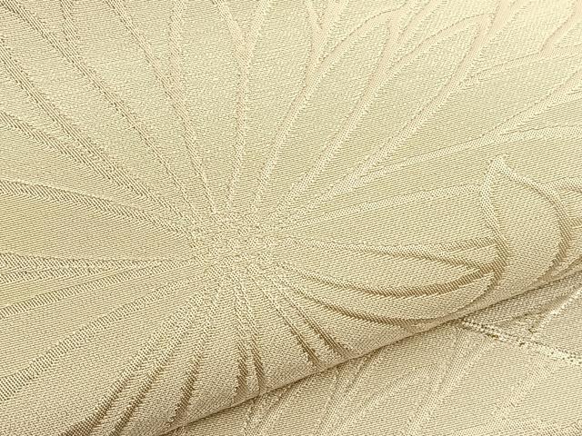 平和屋着物●西陣 川島織物 六通柄 本袋帯 切嵌菊文 銀糸 正絹 逸品 未使用 BAAU1878hv