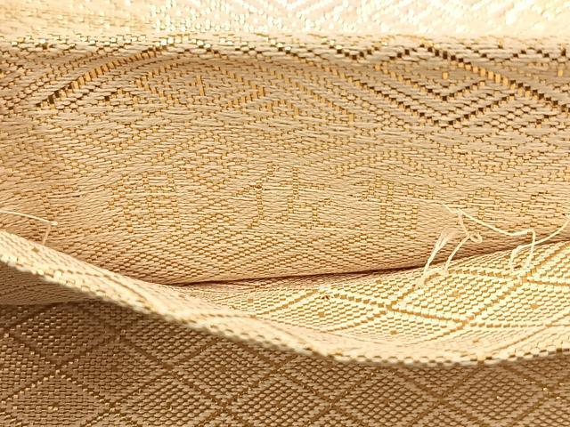平和屋着物◎佐賀錦 全通柄袋帯 有職文様正絹 逸品 BAAU2957yc