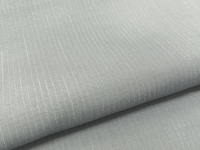 平和屋着物*夏物 紗紬 縞 正絹 逸品 未使用 BAAU3433hj