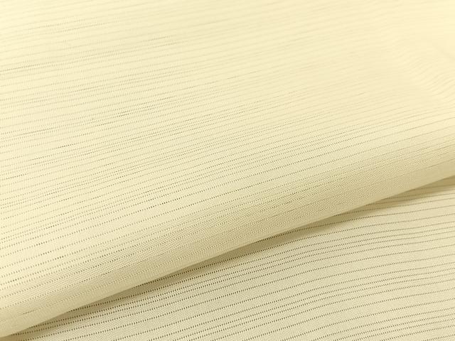 平和屋着物*夏物 長襦袢 変わり絽 鳥の子色 正絹 逸品 BAAU3479hj