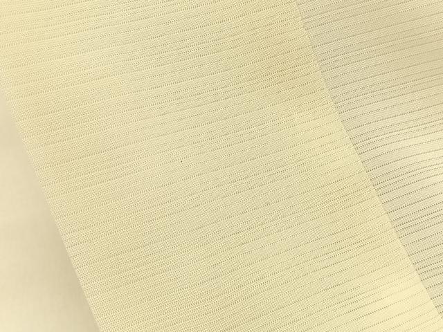 平和屋着物*夏物 長襦袢 変わり絽 鳥の子色 正絹 逸品 BAAU3479hj
