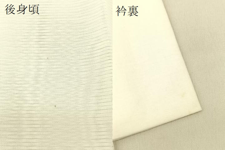平和屋着物*夏物 長襦袢 絽 胡粉色 洗える着物 BAAU3481hj