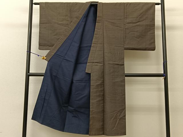 平和屋着物■男性 本場大島紬 吉祥文 正絹 逸品 BAAU3901hj