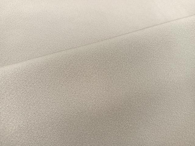 平和屋着物●上質な色無地 茶鼠色 三越扱い 正絹 逸品 BAAU4386mz