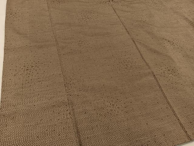 平和屋着物■上質な紬 幾何学文様 正絹 逸品 BAAU4403mz