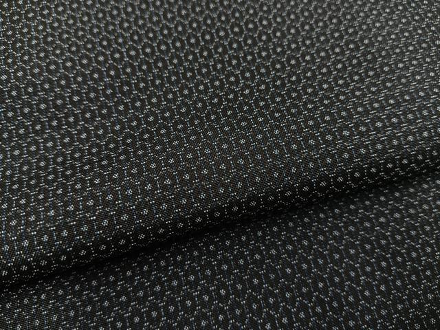 平和屋着物●男性 本場大島紬 アンサンブル 80亀甲 総詰め 正絹 逸品 BAAU4627gt