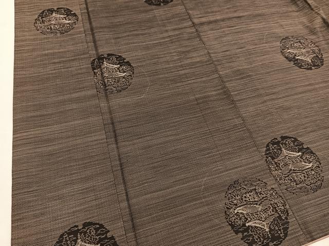 平和屋着物●本場大島紬 金閣寺 正絹 逸品 BAAU4634gt